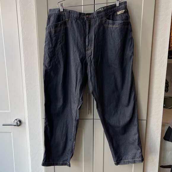 Johnny Blaze Baggy Vintage Hip Hop Skater Oversized Y2K Jeans 42 Streetwear Wax - Picture 1 of 12